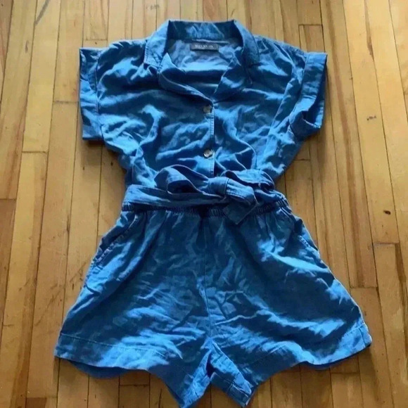 Suzy  shier jumpsuit shorts - Picture 1 of 7